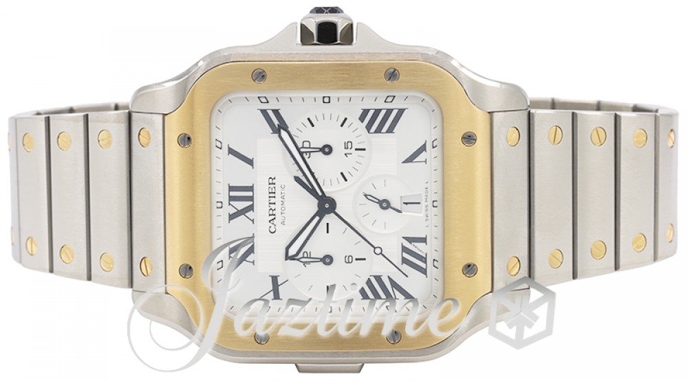 Cartier W2SA0008 Santos de Cartier Men's Automatic Silver