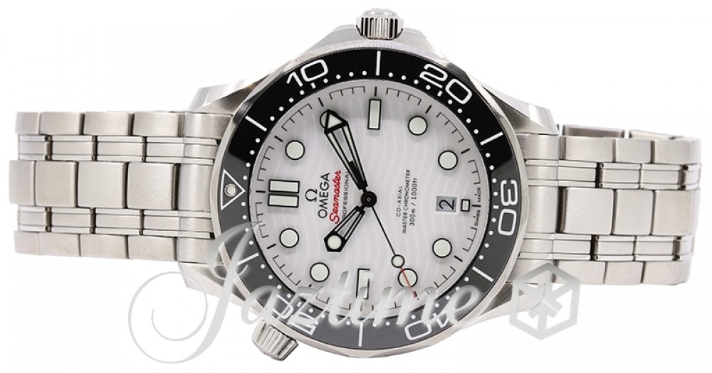 Omega 210.30.42.20.04.001 Seamaster 300m Men's Automatic White