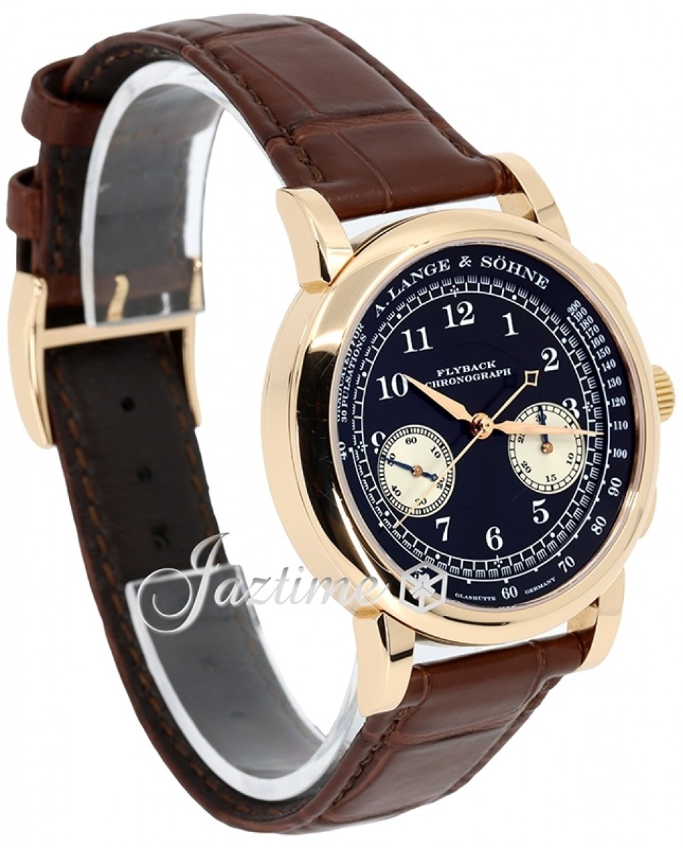 A. Lange & Sohne 401.031-1 Men's Manual-Wind Black