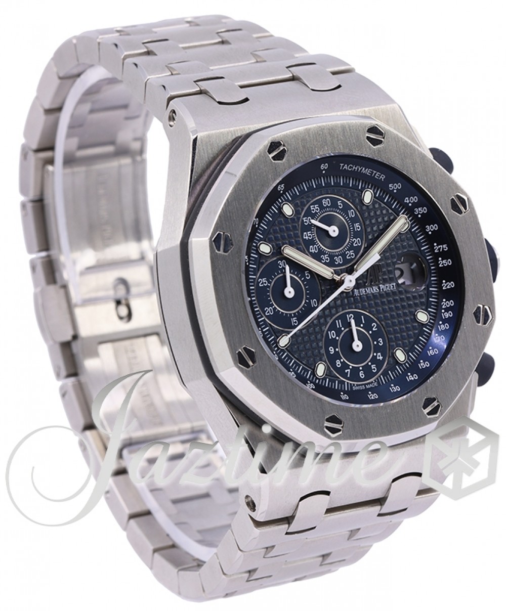 Audemars Piguet 26237ST.OO.1000ST.01 Royal Oak Offshore Selfwinding Chronograph Men's Automatic Blue
