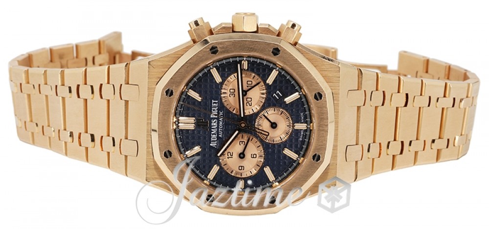 Audemars Piguet 26331OR.OO.1220OR.01-1 Royal Oak Chronograph Men's Automatic Blue