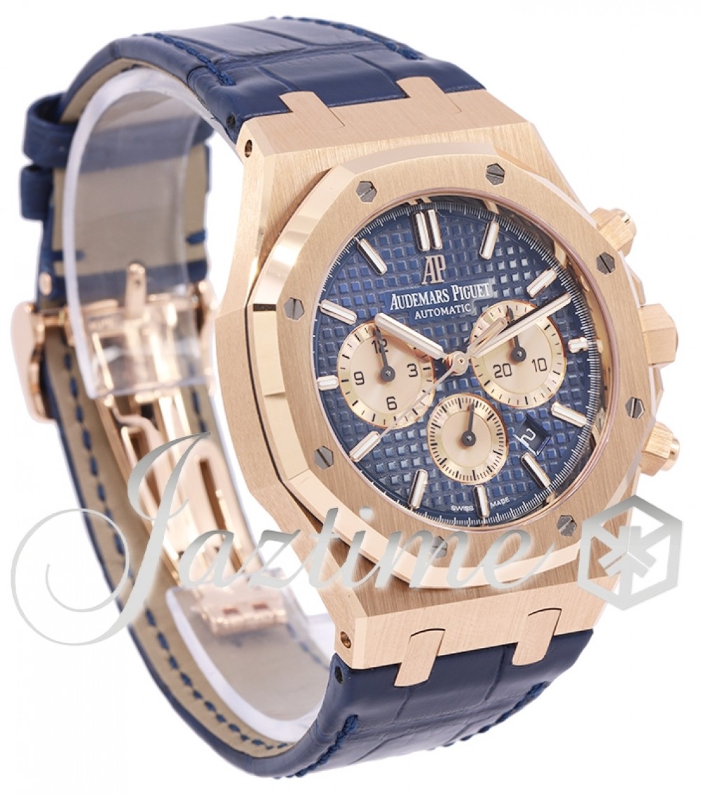 Audemars Piguet 26331OR.OO.D315CR.01 Royal Oak Chronograph Men's Automatic Blue