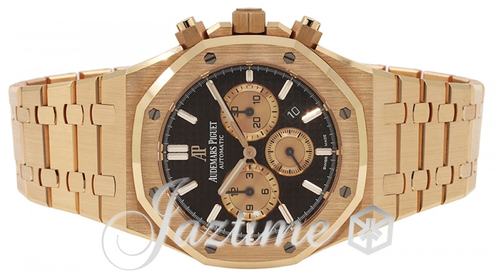 Audemars Piguet 26331OR.OO.1220OR.02 Royal Oak Chronograph Men's Automatic Brown