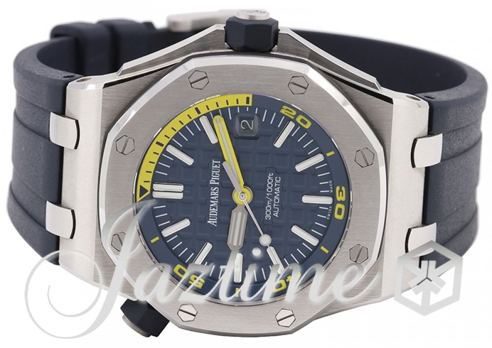 Audemars Piguet 15710ST.OO.A027CA.01 Royal Oak Offshore Diver Men's Automatic Blue