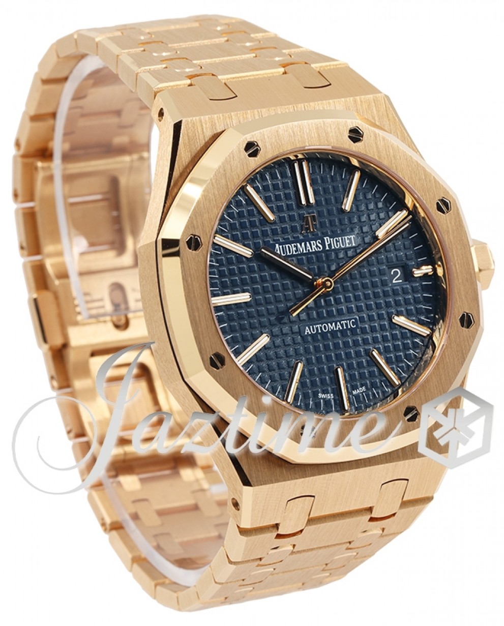 Audemars Piguet 15400OR.OO.1220OR.03 Royal Oak Men's Automatic Blue