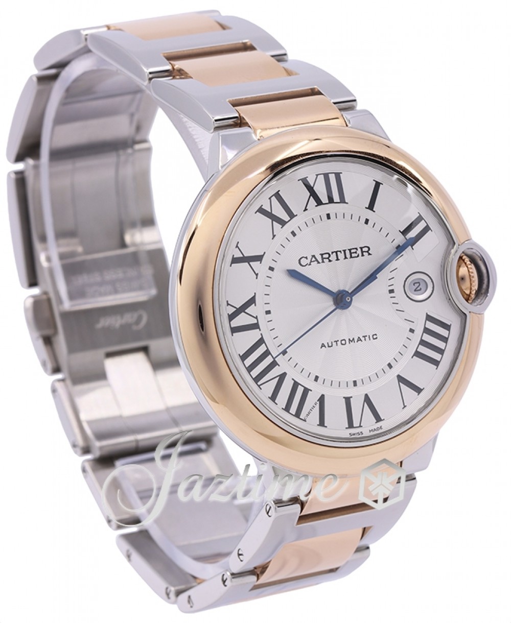 Cartier W2BB0004 Ballon Bleu Men's Automatic Silver
