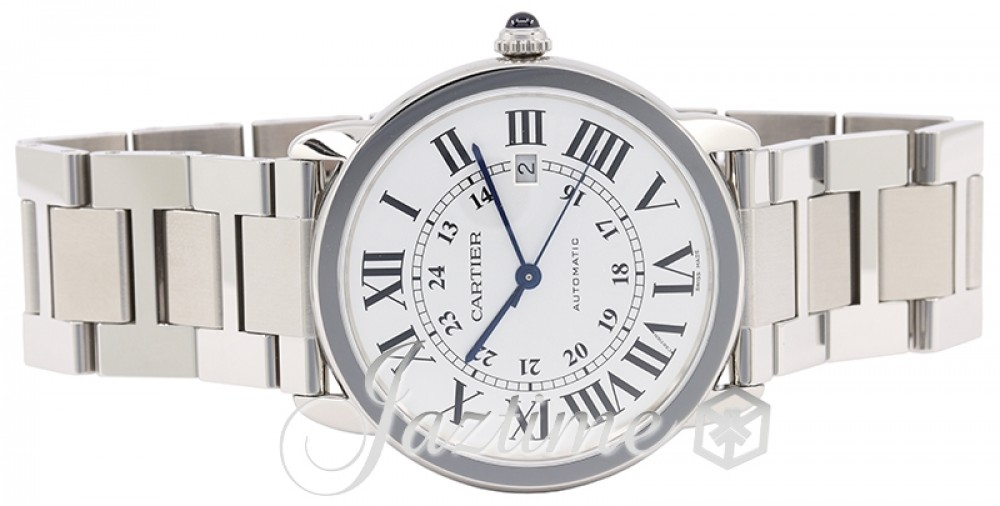 Cartier W6701011 Ronde Solo de Cartier Men's Automatic Silver