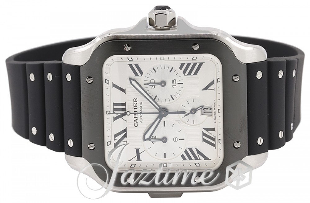 Cartier WSSA0017 Santos De Cartier Men's Automatic Silver