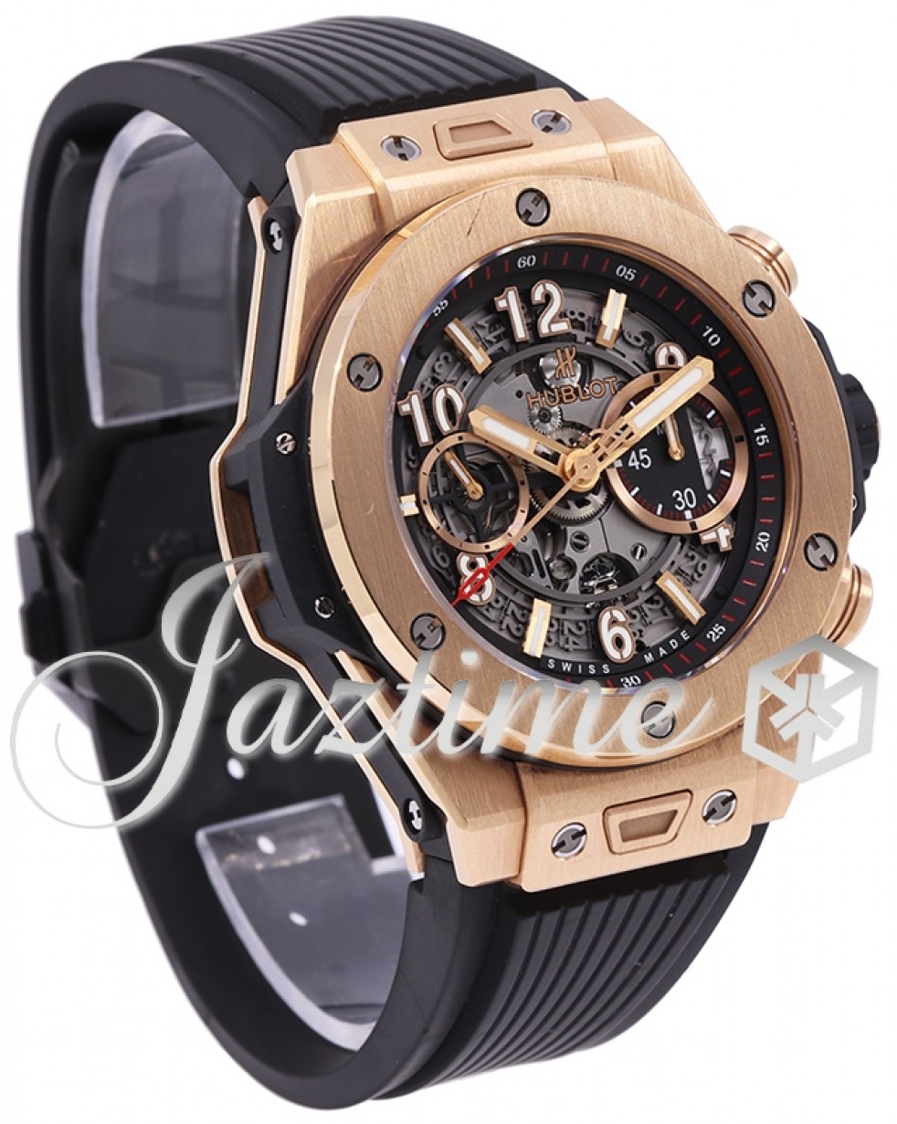 Hublot 411.OX.1180.RX2 Big Bang Unico King Gold Men's Automatic Skeleton