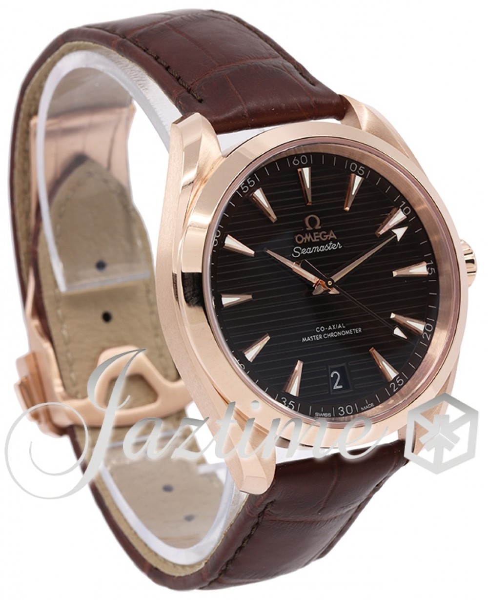 Omega 220.53.41.21.13.001 Seamaster Aqua Terra 150M Men's Automatic Brown