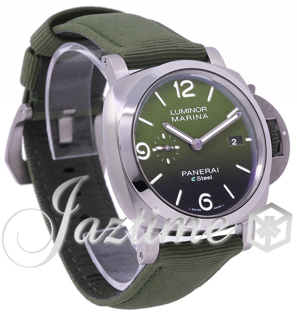 Panerai PAM01356 Luminor Marina ESteel Men's Automatic Green