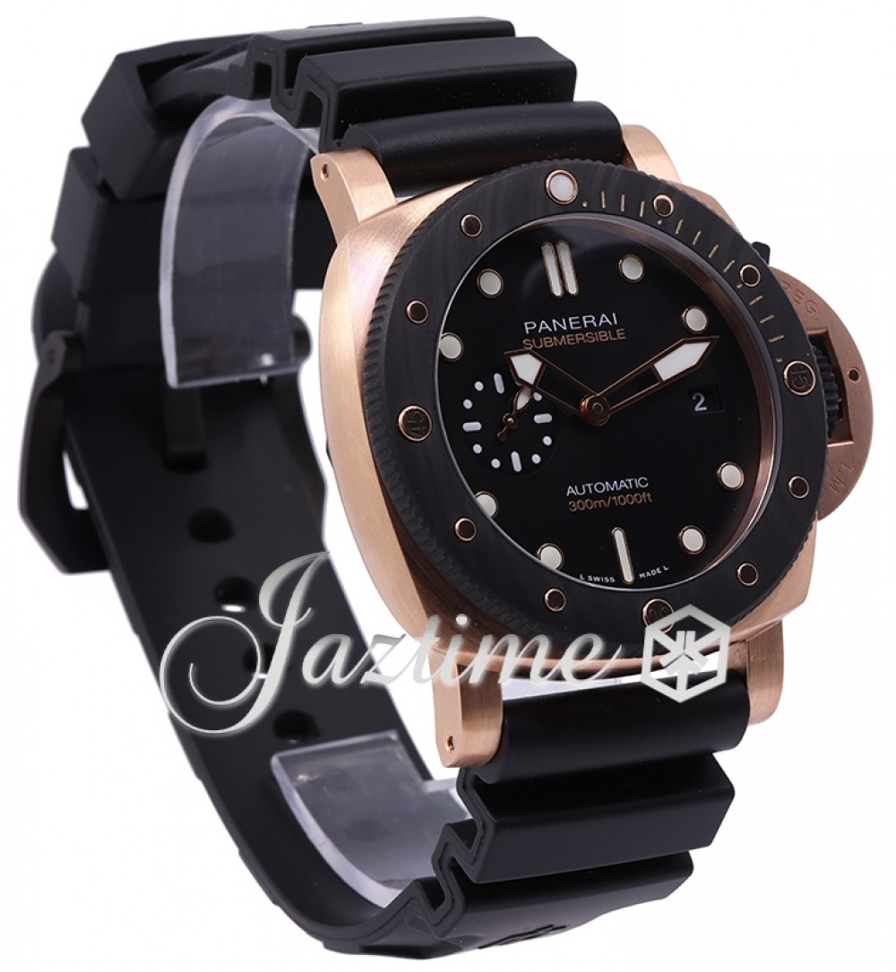 Panerai PAM01070 Submersible Men's Automatic Black