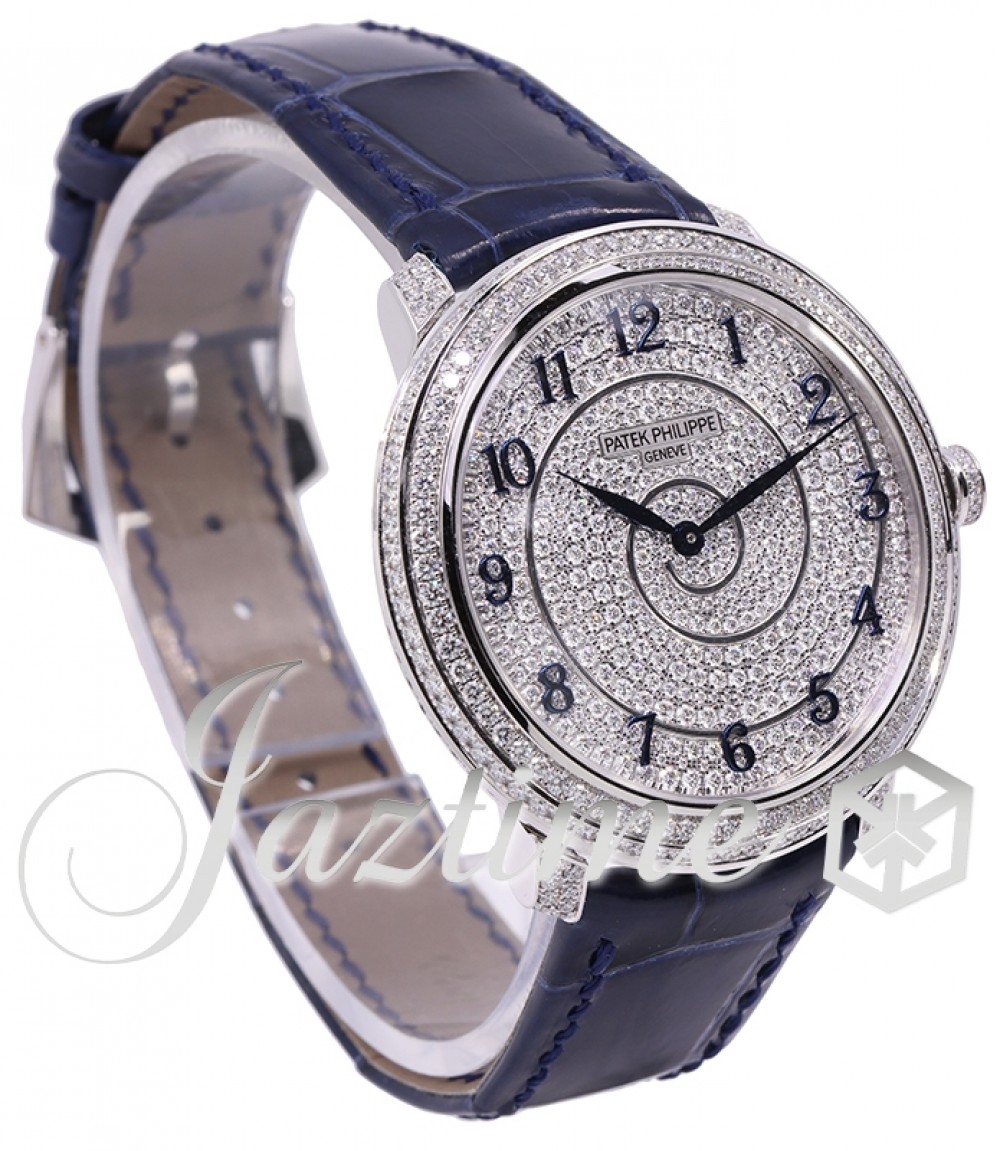 Patek Philippe 4978/400G-001 Calatrava Ladies Automatic Diamond Pave