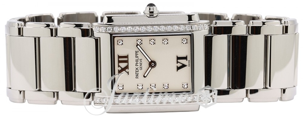Patek Philippe 4910/10A-011 Twenty~4 Ladies Automatic White