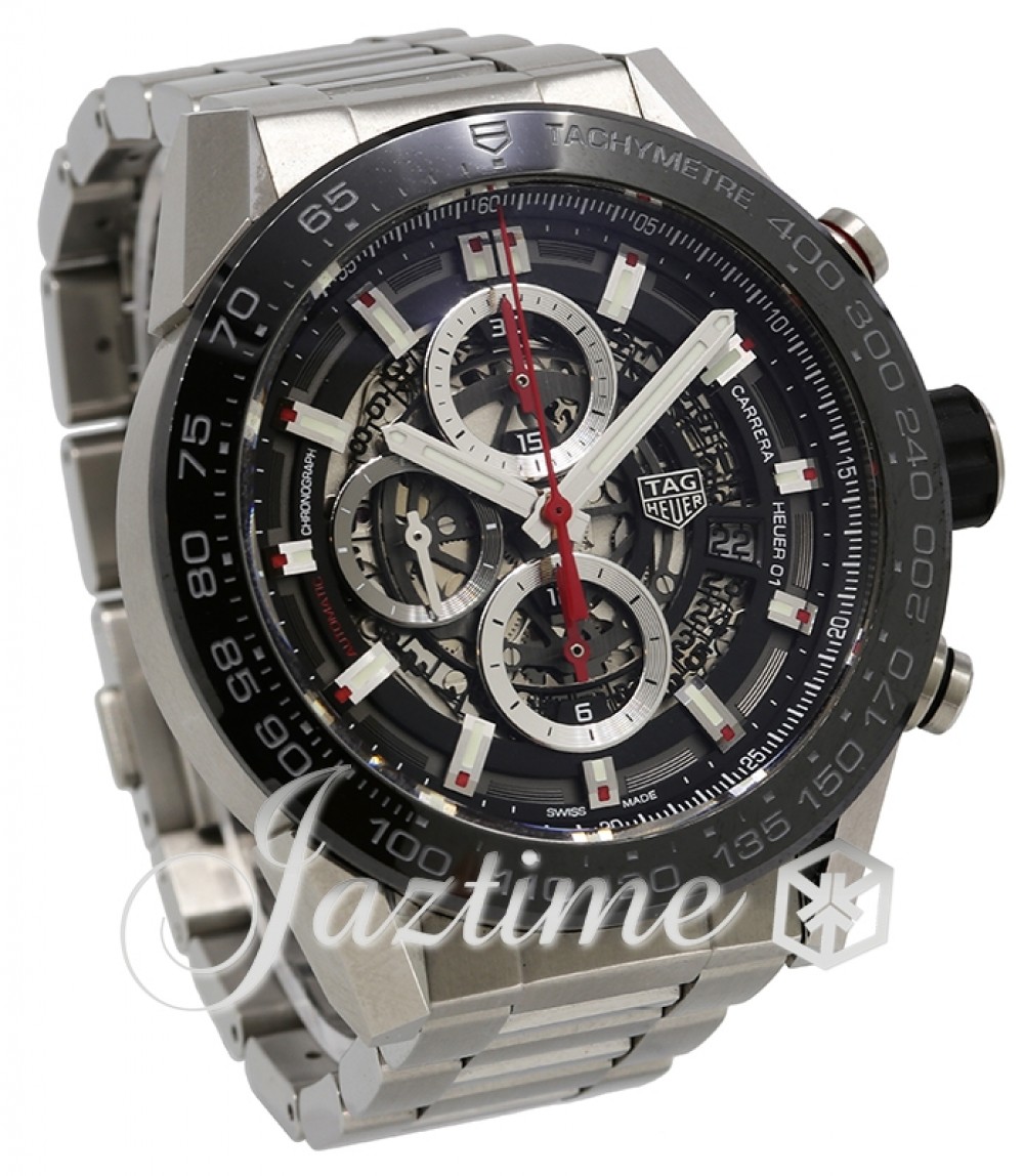 TAG Heuer CAR2A1W.BA0703 Carrera Men's Automatic Black