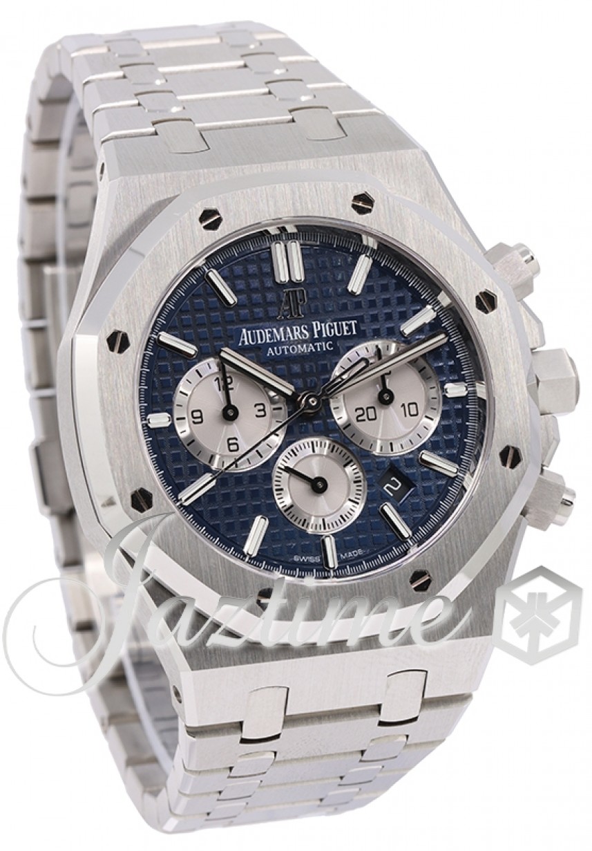 Audemars Piguet 26331ST.OO.1220ST.01 Royal Oak Chronograph Men's Automatic Blue