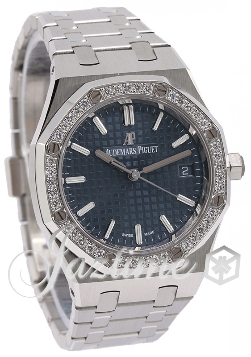 Audemars Piguet 77351ST.ZZ.1261ST.01 Royal Oak Ladies Automatic Blue