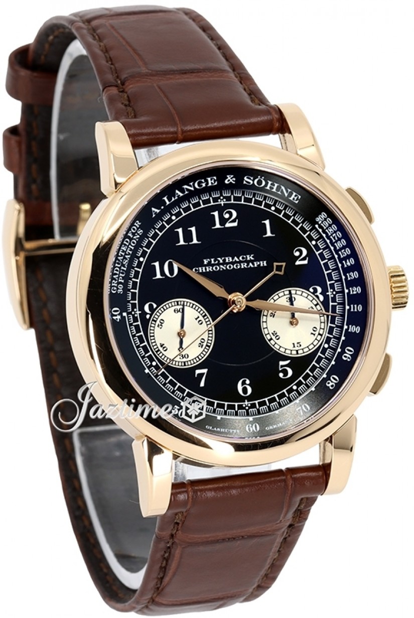 A. Lange & Sohne 401.031-1 Men's Manual-Wind Black