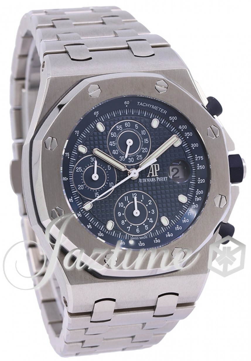 Audemars Piguet 26237ST.OO.1000ST.01 Royal Oak Offshore Selfwinding Chronograph Men's Automatic Blue