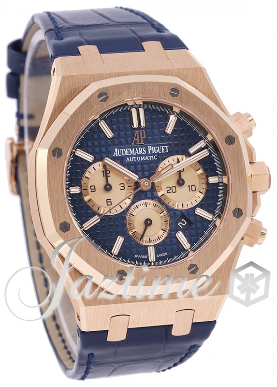 Audemars Piguet 26331OR.OO.D315CR.01 Royal Oak Chronograph Men's Automatic Blue