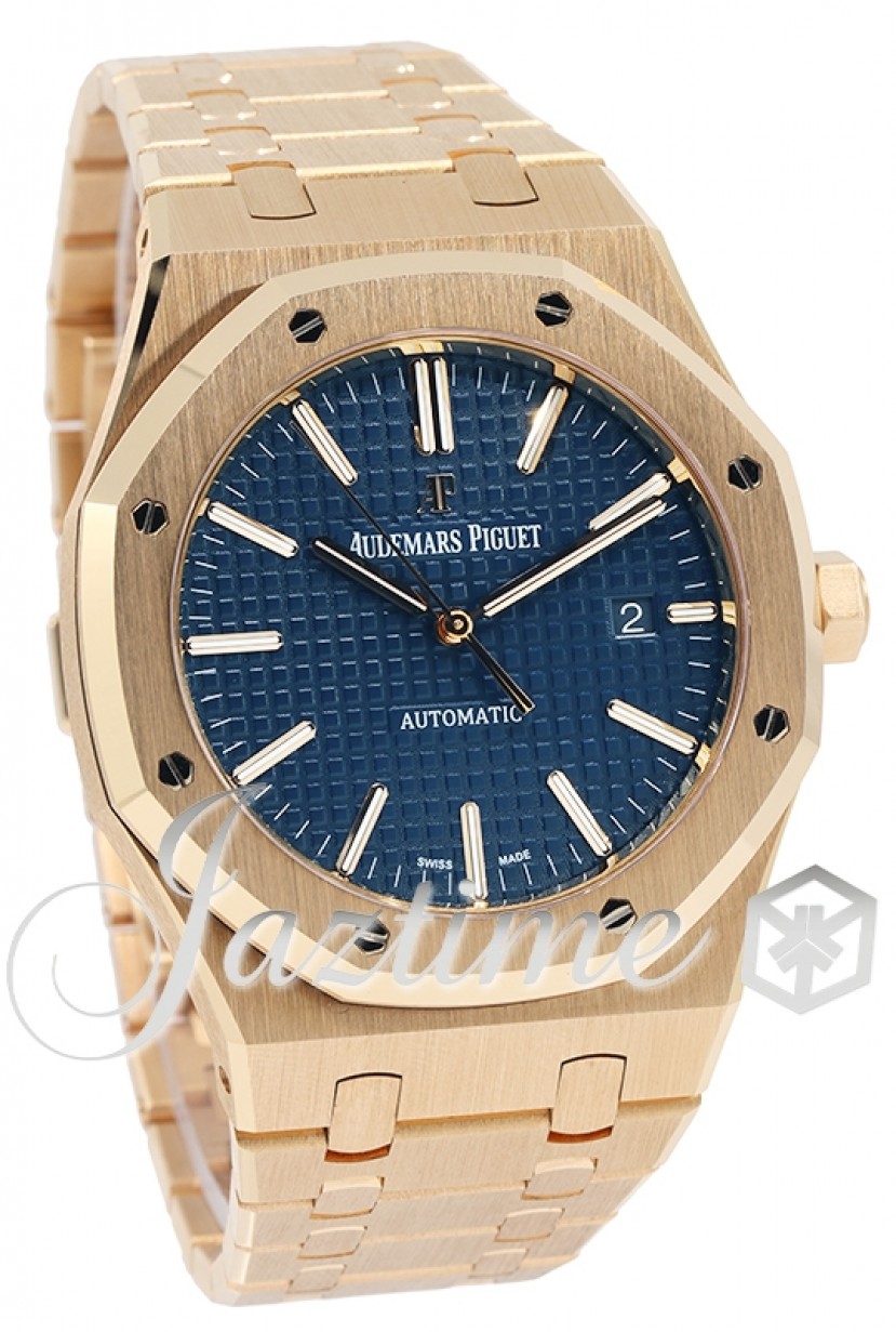 Audemars Piguet 15400OR.OO.1220OR.03 Royal Oak Men's Automatic Blue