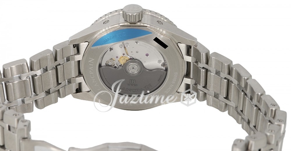 BlancPain 5054 1110 70B Fifty Fathoms Bathyscaphe Quantieme Complet Phases de Lune Men's Automatic Grey Meteor
