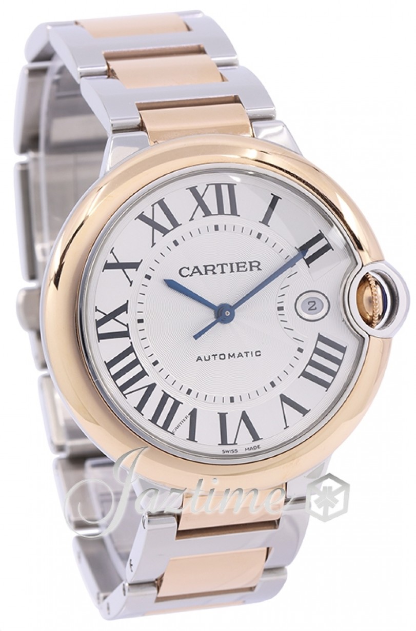Cartier W2BB0004 Ballon Bleu Men's Automatic Silver