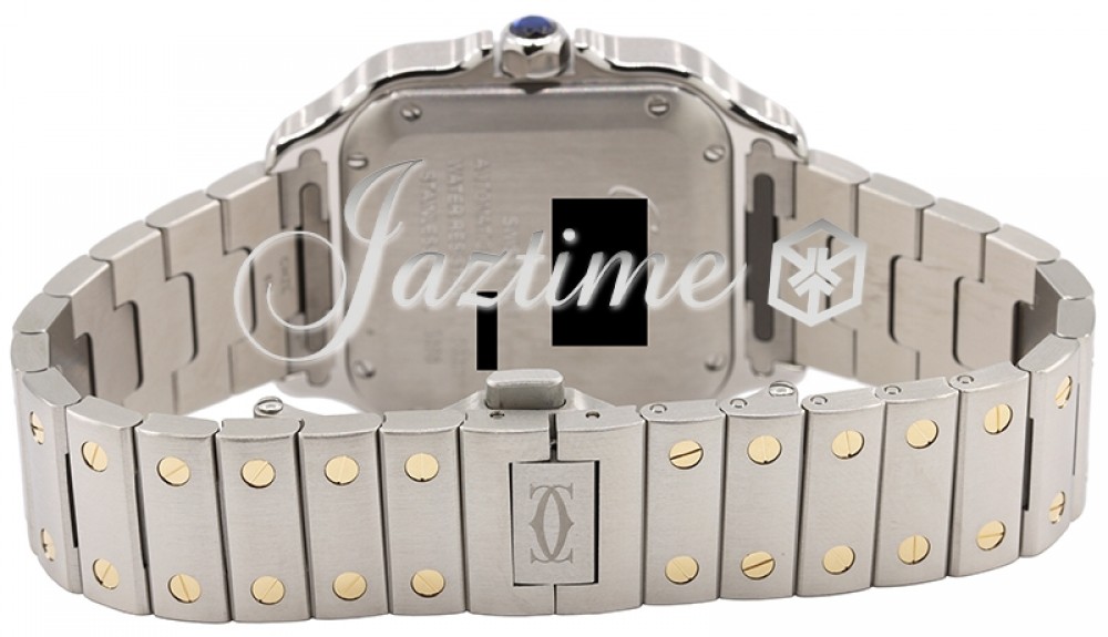 Cartier W2SA0016 Santos de Cartier Ladies Automatic Silver