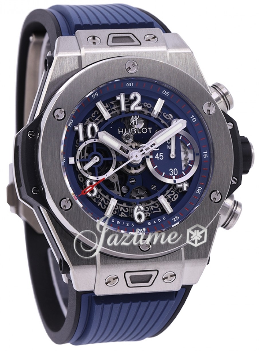 Hublot 411.NX.5179.RX Big Bang Unico Titanium Blue Men's Automatic Skeleton