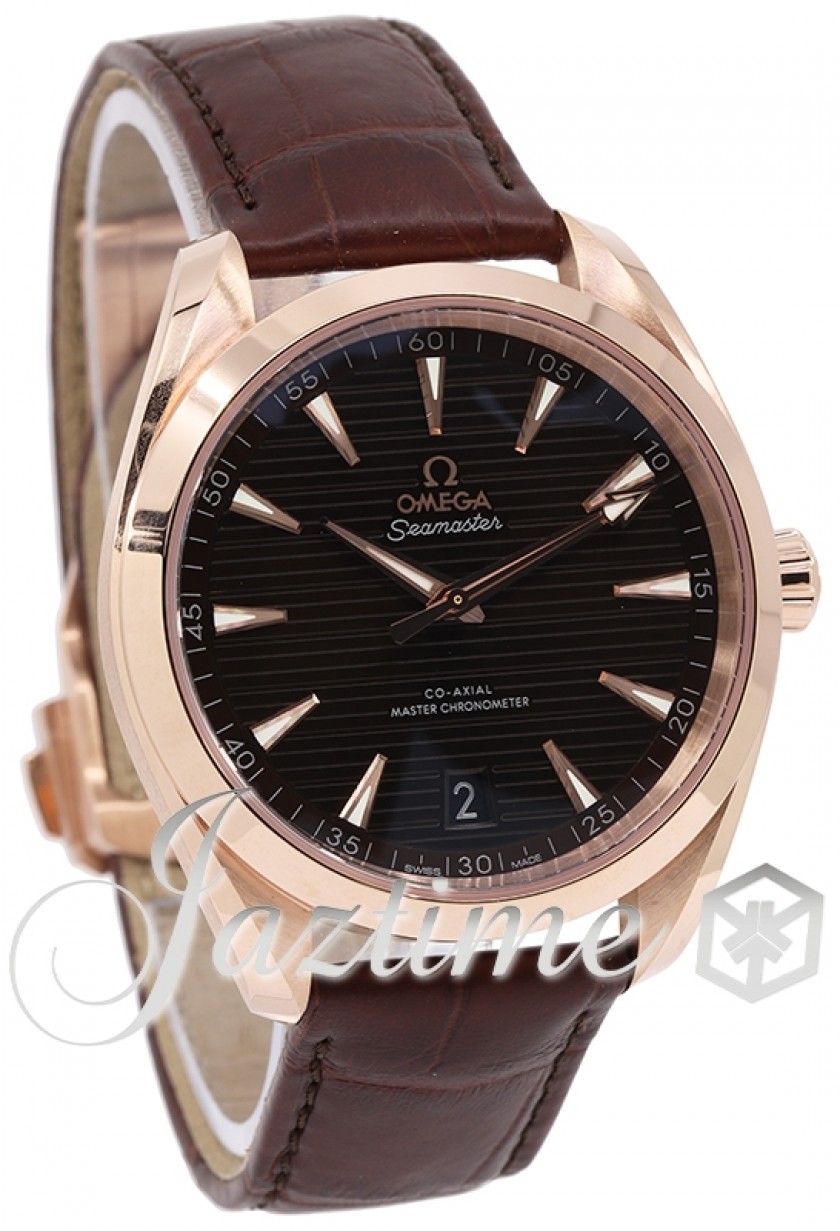 Omega 220.53.41.21.13.001 Seamaster Aqua Terra 150M Men's Automatic Brown