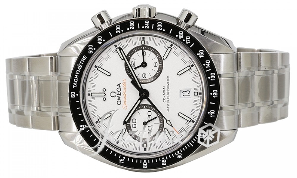 Omega 329.30.44.51.04.001 Speedmaster Two Counters Racing Men's Automatic White