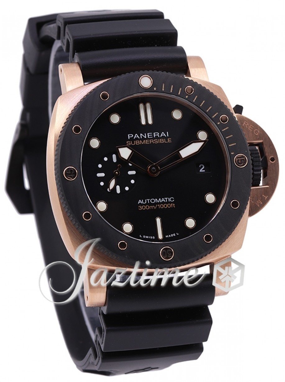 Panerai PAM01070 Submersible Men's Automatic Black