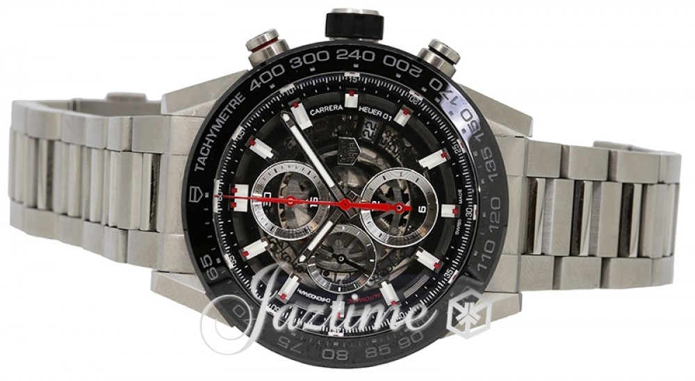 TAG Heuer CAR2A1W.BA0703 Carrera Men's Automatic Black