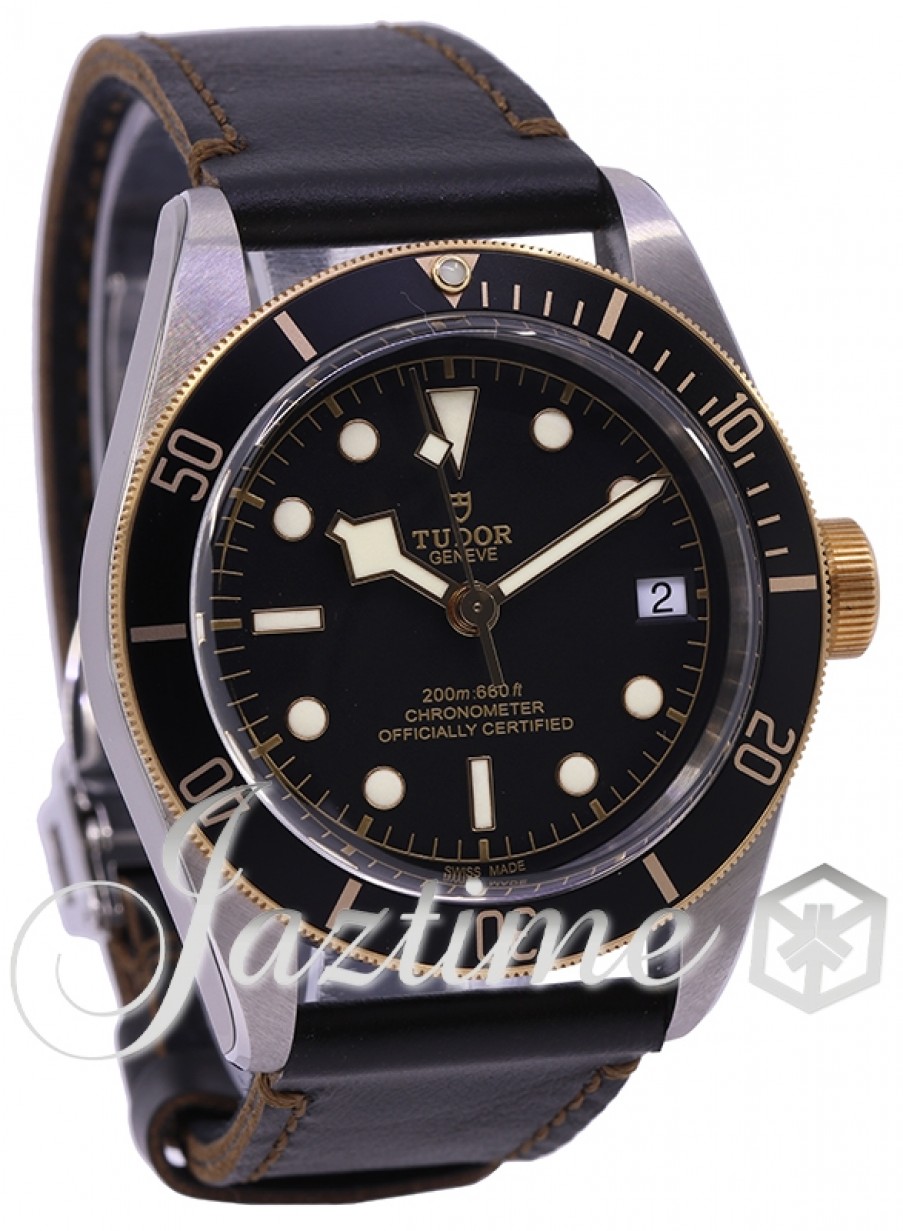 Tudor 79733N-0007 Black Bay Date Men's Automatic Black