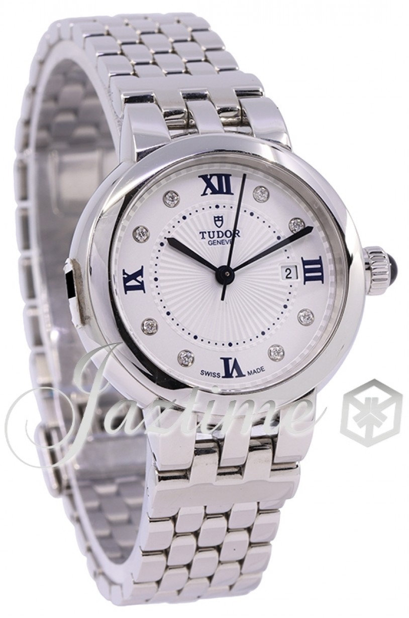 Tudor 35500-0004 Claire De Rose Ladies Automatic Silver