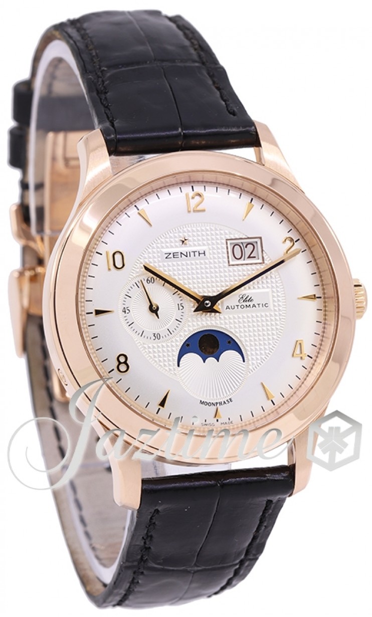 Zenith 18.1125.691.02.C490 Elite Class Moonphase Men's Automatic Silver