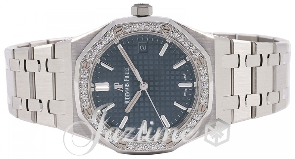Audemars Piguet 77351ST.ZZ.1261ST.01 Royal Oak Ladies Automatic Blue