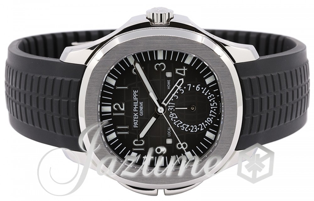 Patek Philippe 5164A-001 Aquanaut Travel Time Men's Automatic Black