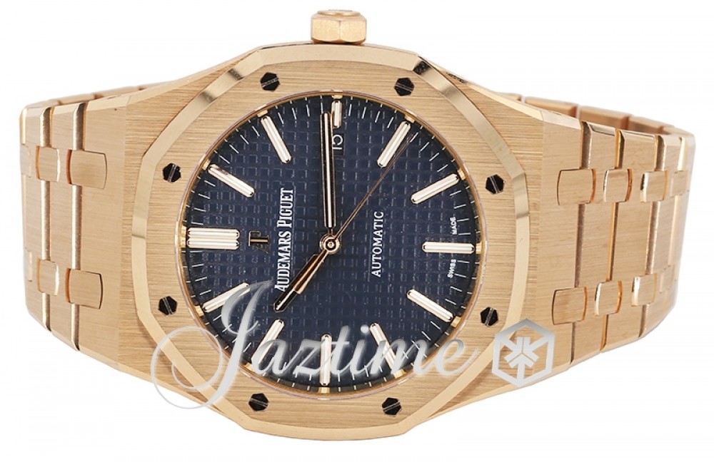 Audemars Piguet 15400OR.OO.1220OR.03 Royal Oak Men's Automatic Blue