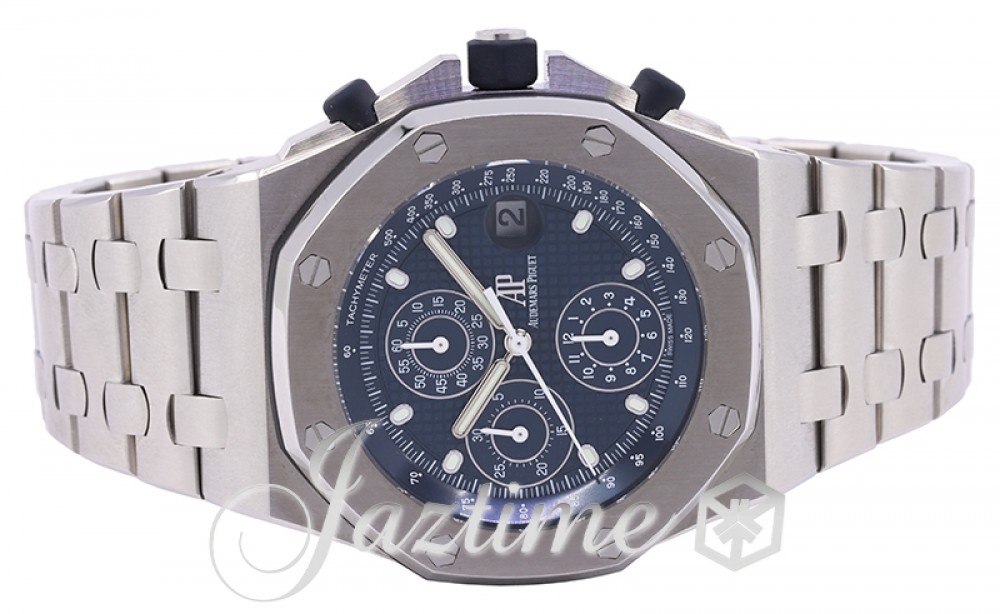 Audemars Piguet 26237ST.OO.1000ST.01 Royal Oak Offshore Selfwinding Chronograph Men's Automatic Blue
