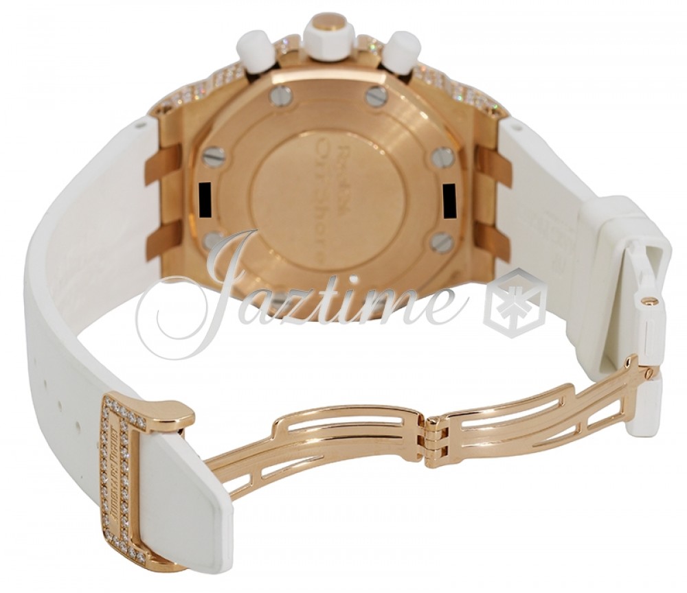 Audemars Piguet 26092OK.ZZ.D010CA.01-1 Royal Oak Offshore Chronograph Ladies Automatic White