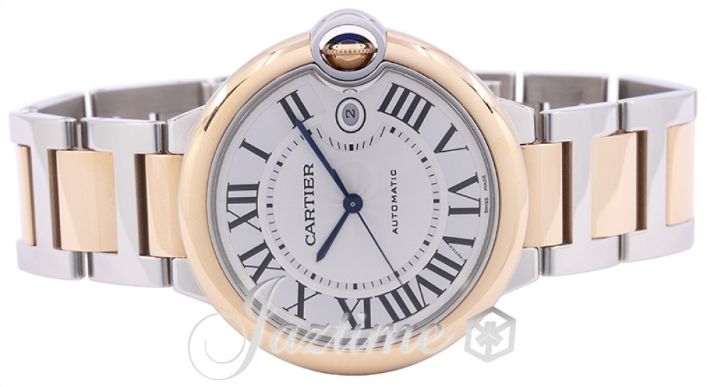 Cartier W2BB0004 Ballon Bleu Men's Automatic Silver