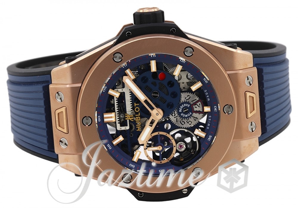 Hublot 414.OI.5123.RX Big Bang MECA-10 Men's Manual-Wind Blue