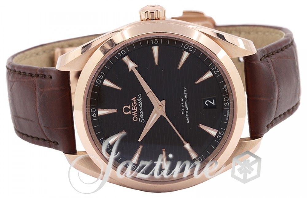 Omega 220.53.41.21.13.001 Seamaster Aqua Terra 150M Men's Automatic Brown