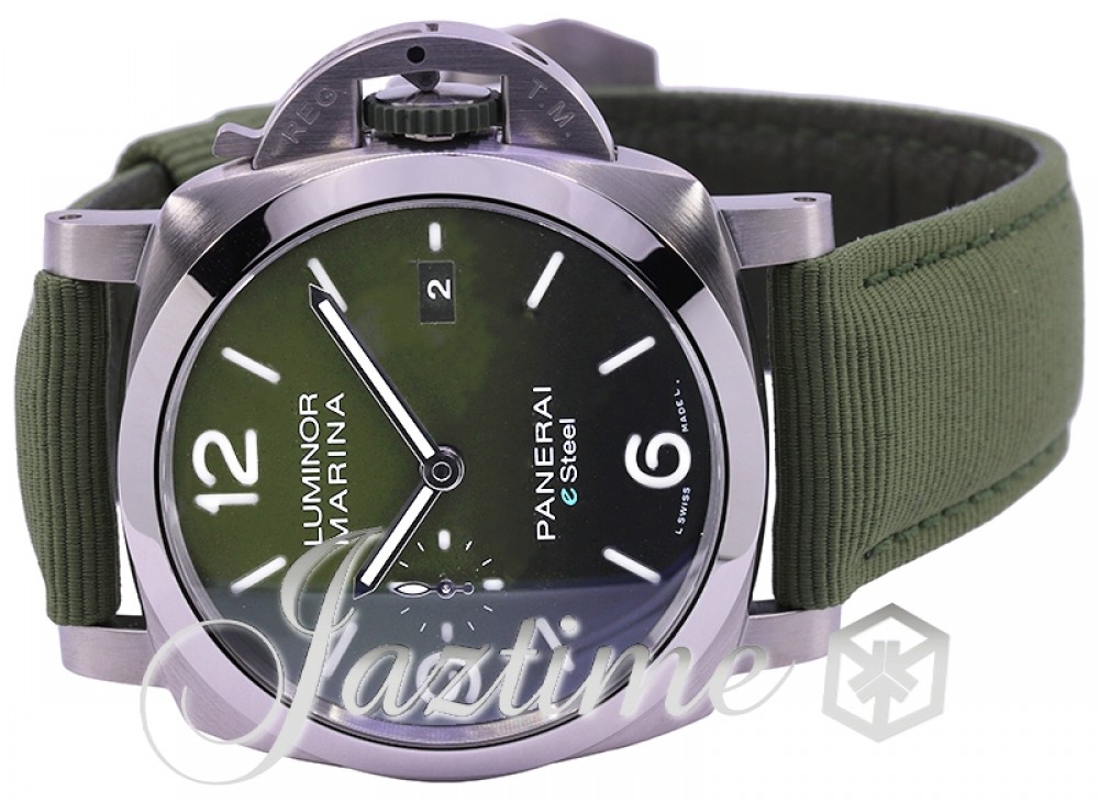 Panerai PAM01356 Luminor Marina ESteel Men's Automatic Green