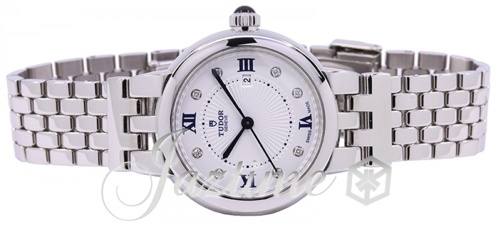 Tudor 35500-0004 Claire De Rose Ladies Automatic Silver