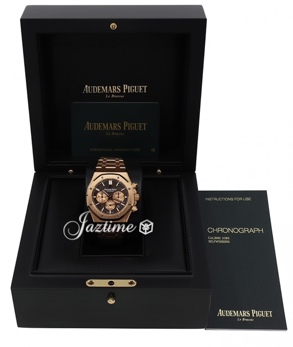 Audemars Piguet 26331OR.OO.1220OR.02-1 Royal Oak Chronograph Men's Automatic Brown