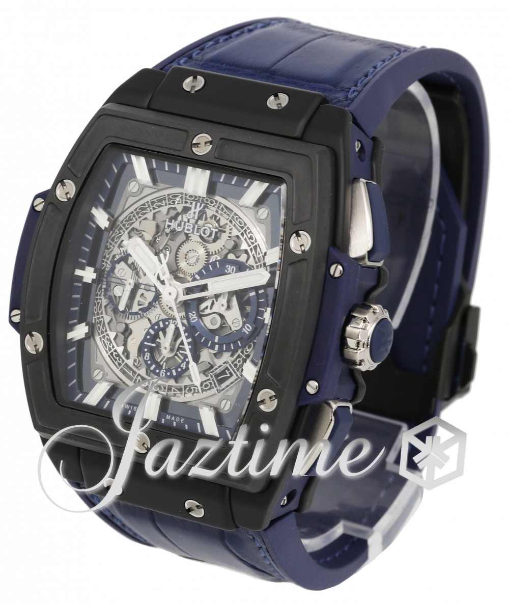 Hublot 601.CI.7170.LR Spirit Of Big Bang Ceramic Blue Men's Automatic Blue