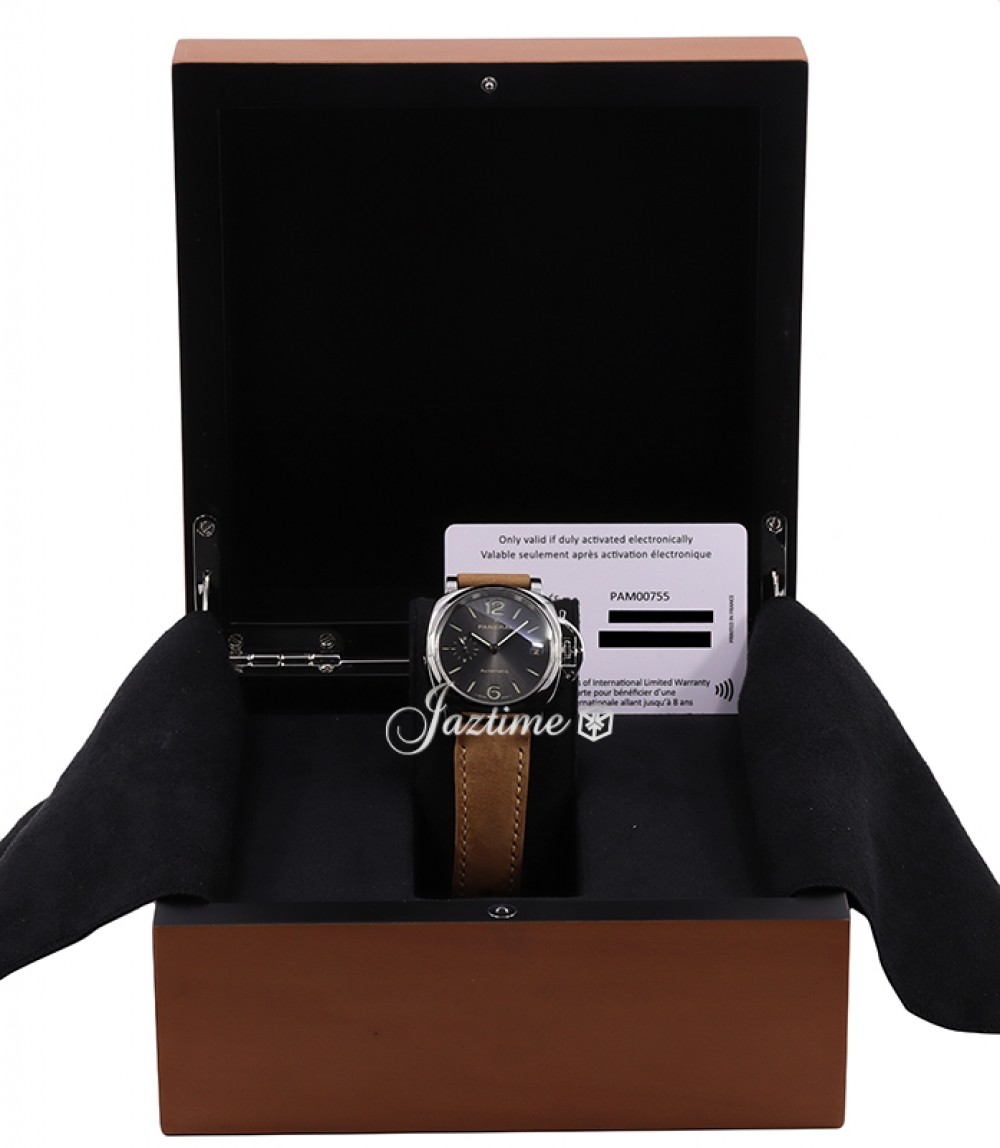 Panerai PAM00755 Luminor Due Unisex Automatic Grey