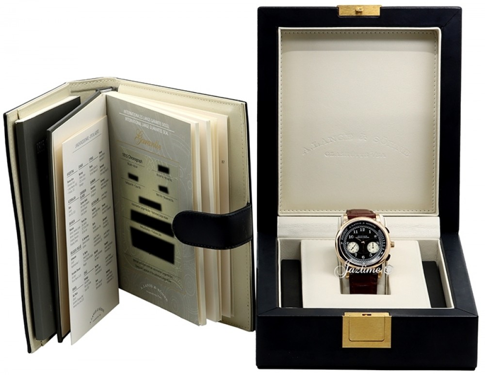 A. Lange & Sohne 401.031-1 Men's Manual-Wind Black